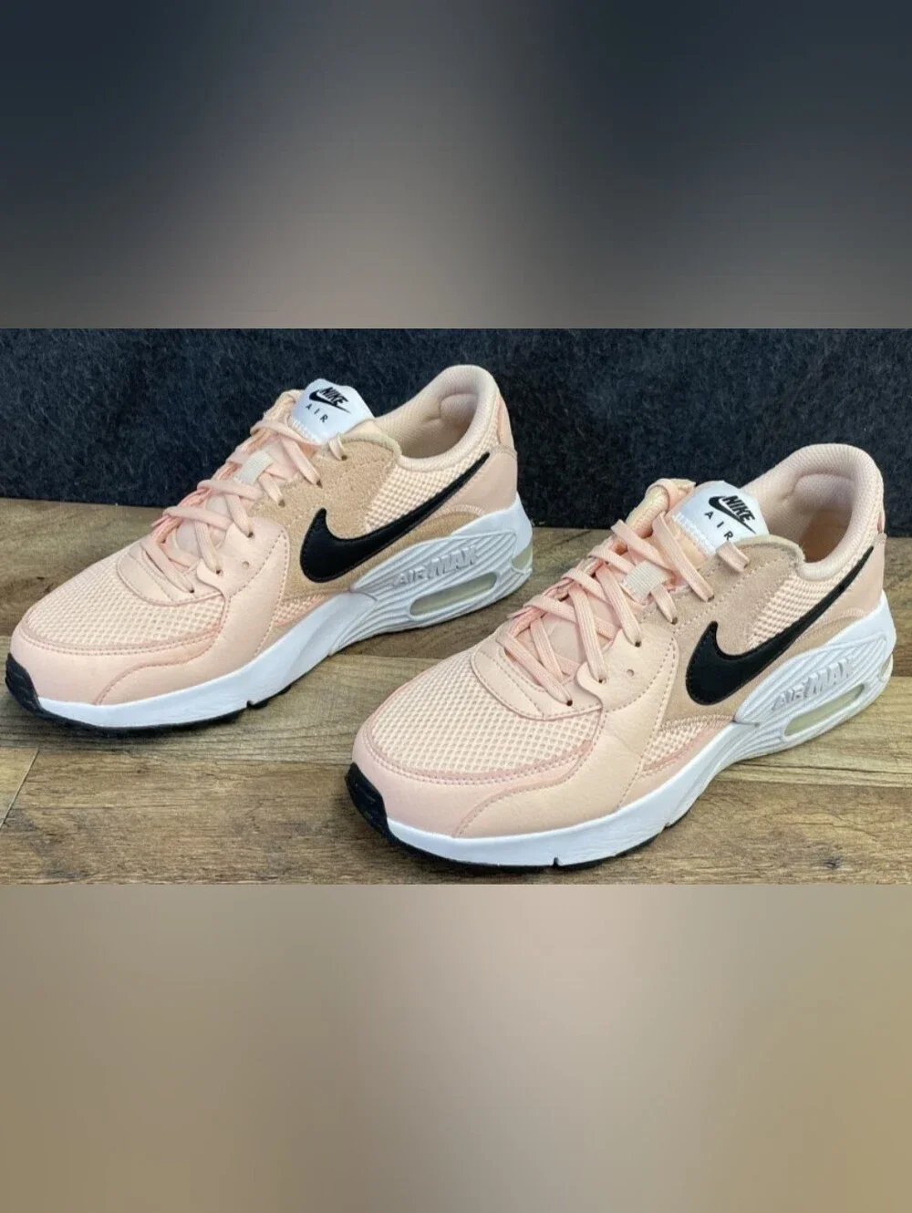 Nike Wmns Air Max Excee 'Washed Coral' Sneakers Size 8 Used MSRP $90